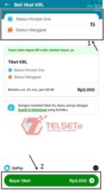 Cara Mudah Beli Tiket KRL Commuterline Di Gojek Pakai GoTransit