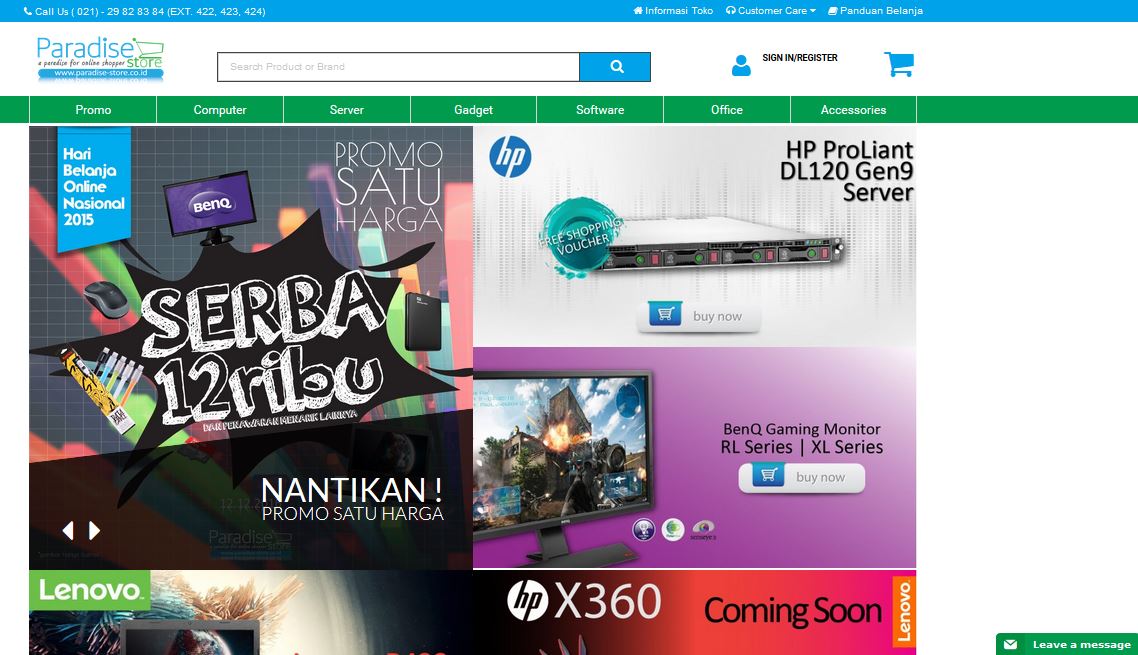 Rayakan Harbolnas, Paradise Store Tawarkan Promosi Mulai Rp 12 RIbu