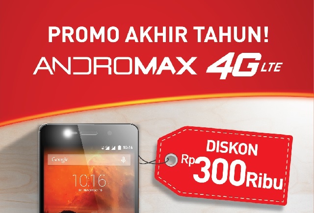 Promo Akhir Tahun 2015, Smartfren Berikan Harga Khusus Untuk Andromax 4G LTE dan Hisense Pureshot