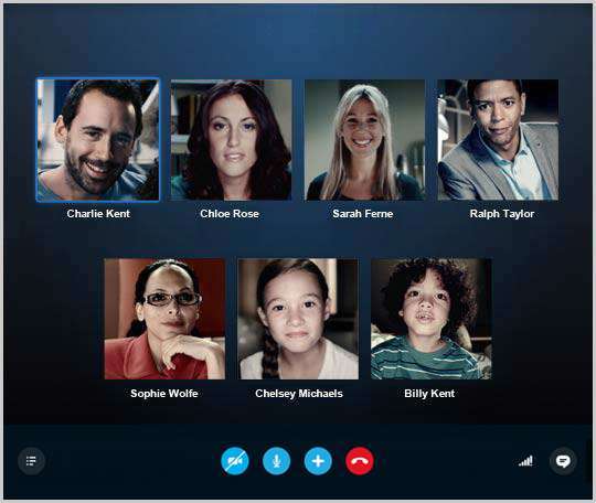 Skype Hadirkan Video Call Group