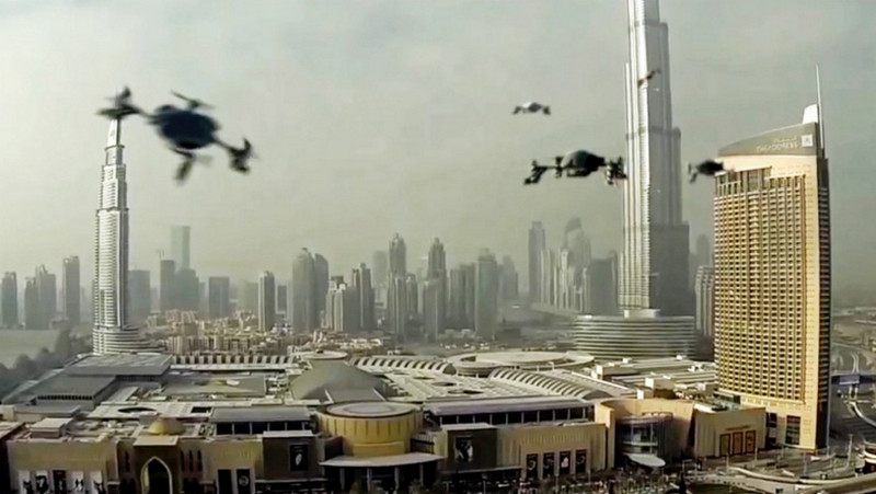 Wow! Dubai Gelar ‘World Drone Prix’ Pertama