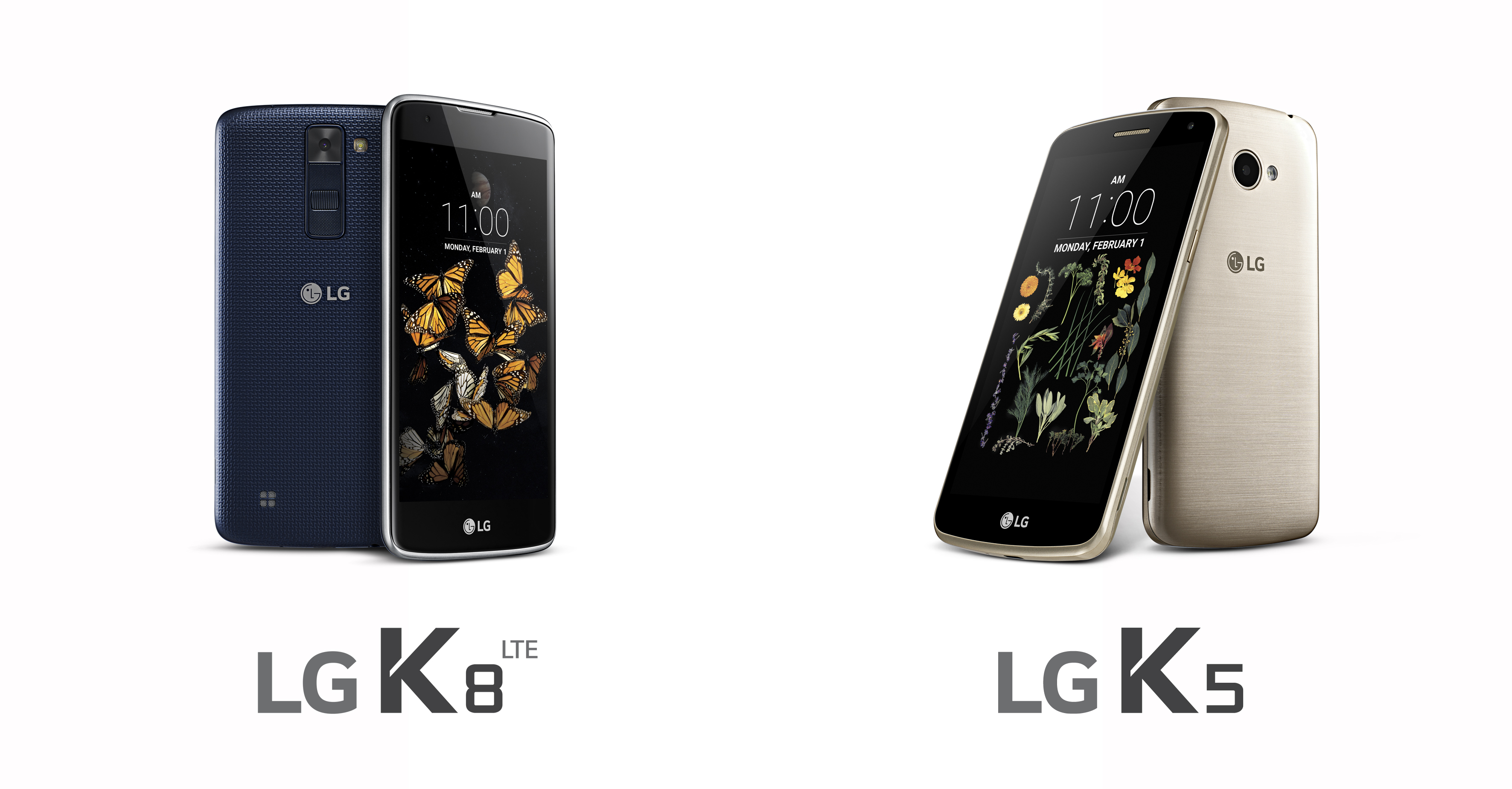 LG Perkenalkan Seri K8 dan K5