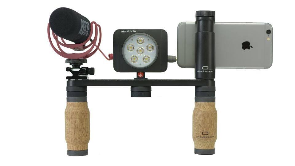 Shoulderpod R1 Pro, Merekam Video Ponsel Jadi Baik