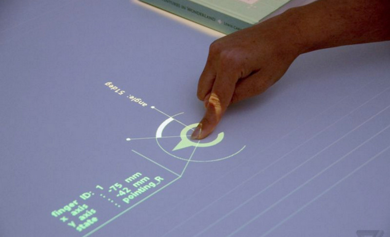 Keren! Sony Ubah Meja Jadi Layar Sentuh Interaktif