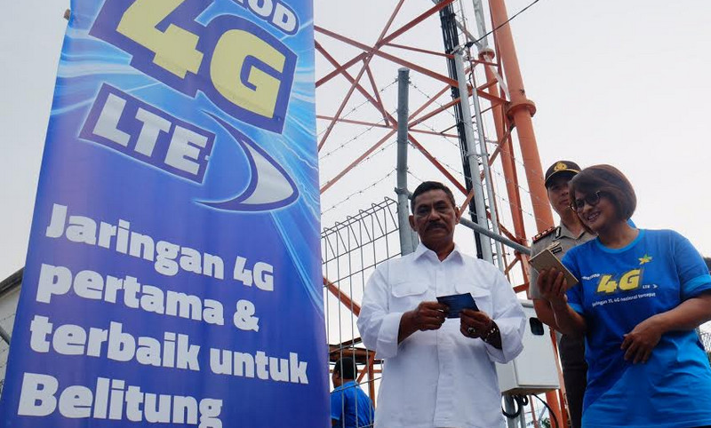 Foto & Video Gerhana Padati Jaringan 4G XL