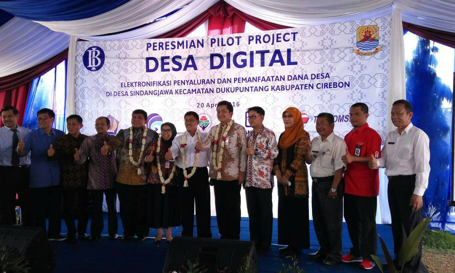 Telkomsel & BI Implementasikan Desa Digital di Cirebon