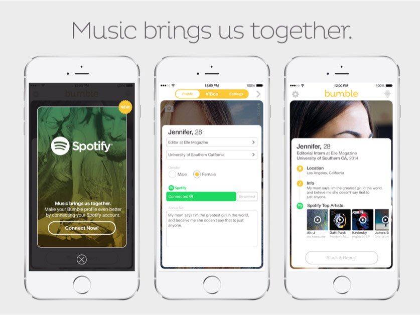 Bumble & Spotify ‘Comblangin’ Penyuka Musik