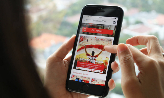 Rayakan HUT RI, Telkomsel Bagi-bagi Smartphone Setiap Hari