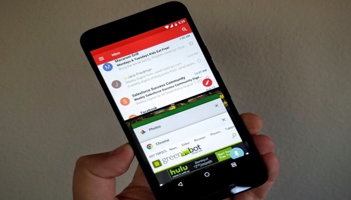 Mode Split Screen di Android Nougat