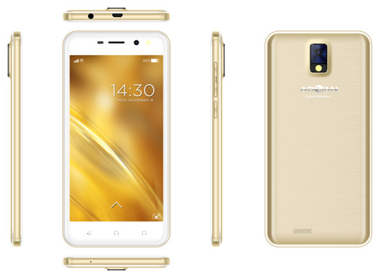 Advan Glassy Gold 2, Smartphone 4G dengan Fitur ”Action Camera”