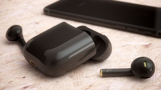 Jet Black untuk AirPods