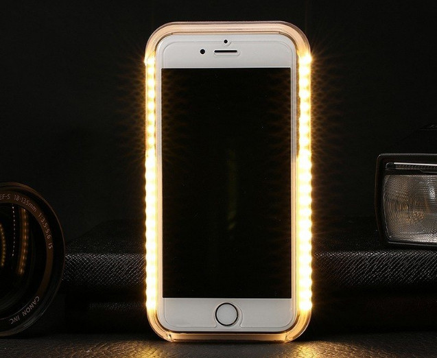 LED Selfie Case, Selfie Gak Takut Gelap Lagi