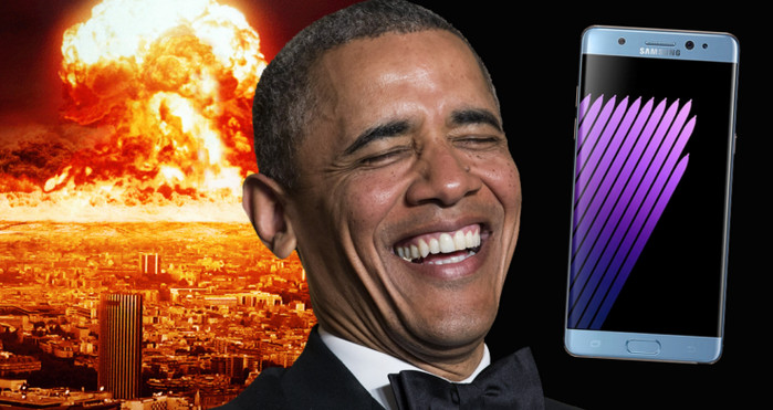 Note 7 Tumbang, Presiden Barack Obama ‘Bully’ Samsung