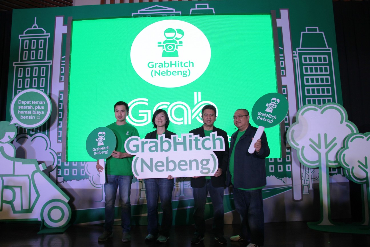 Grab Luncurkan Layanan ‘Nebeng’ GrabHitch