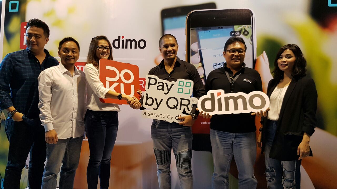 Permudah Transaksi, Doku Gunakan ‘PayByQR’ dari Dimo