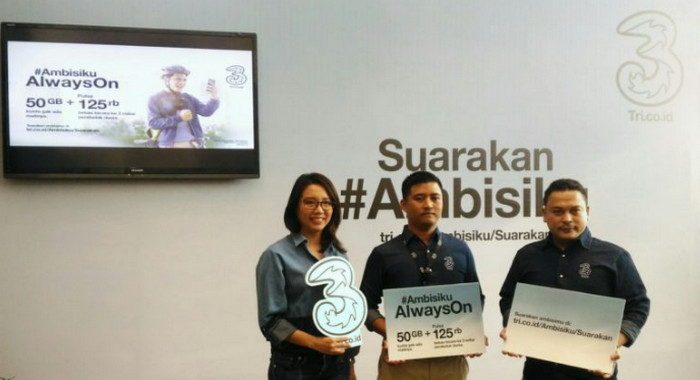 Festival #Ambisiku, Cara Tri Jaring Anak Muda Kreatif
