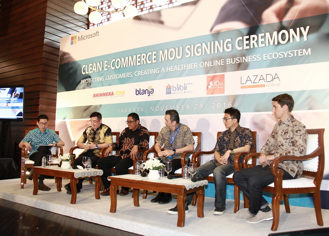 5 E-Commerce Sepakat Jual Perangkat Lunak Asli