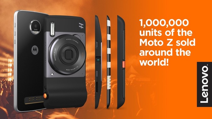 Motorola Moto Z Terjual 1 Juta Unit Secara Global