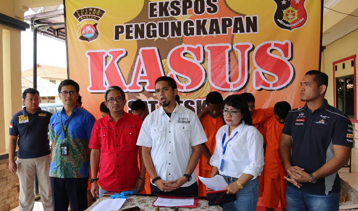 Polisi Ringkus Komplotan Pencuri BTS Telkomsel di Serang