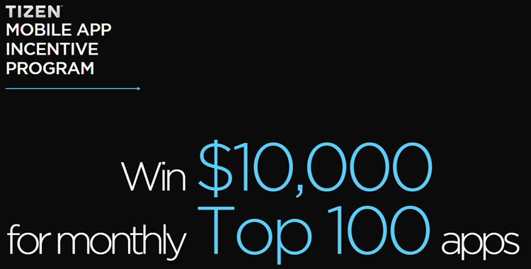 Tizen Mobile App Incentive