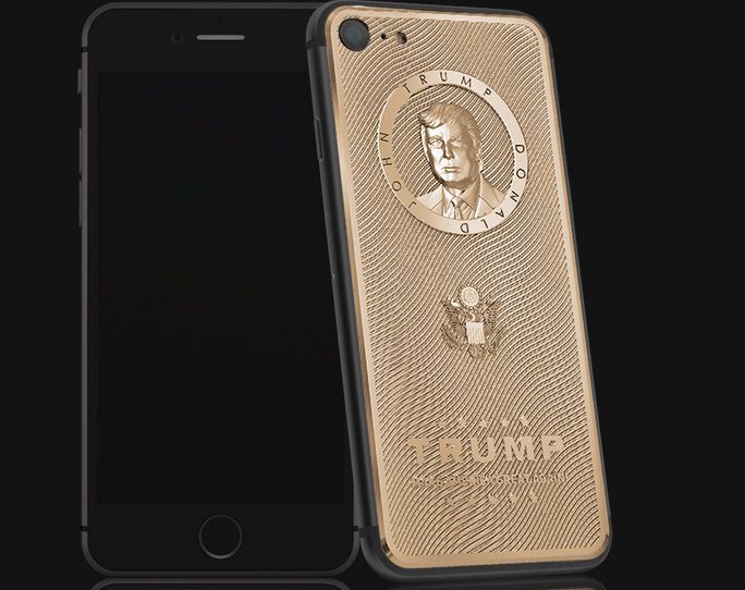 Berapa Harga iPhone 7 Berlapis Emas dengan Muka Donald Trump?