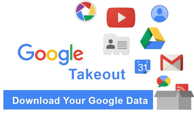 download semua data dari akun Google