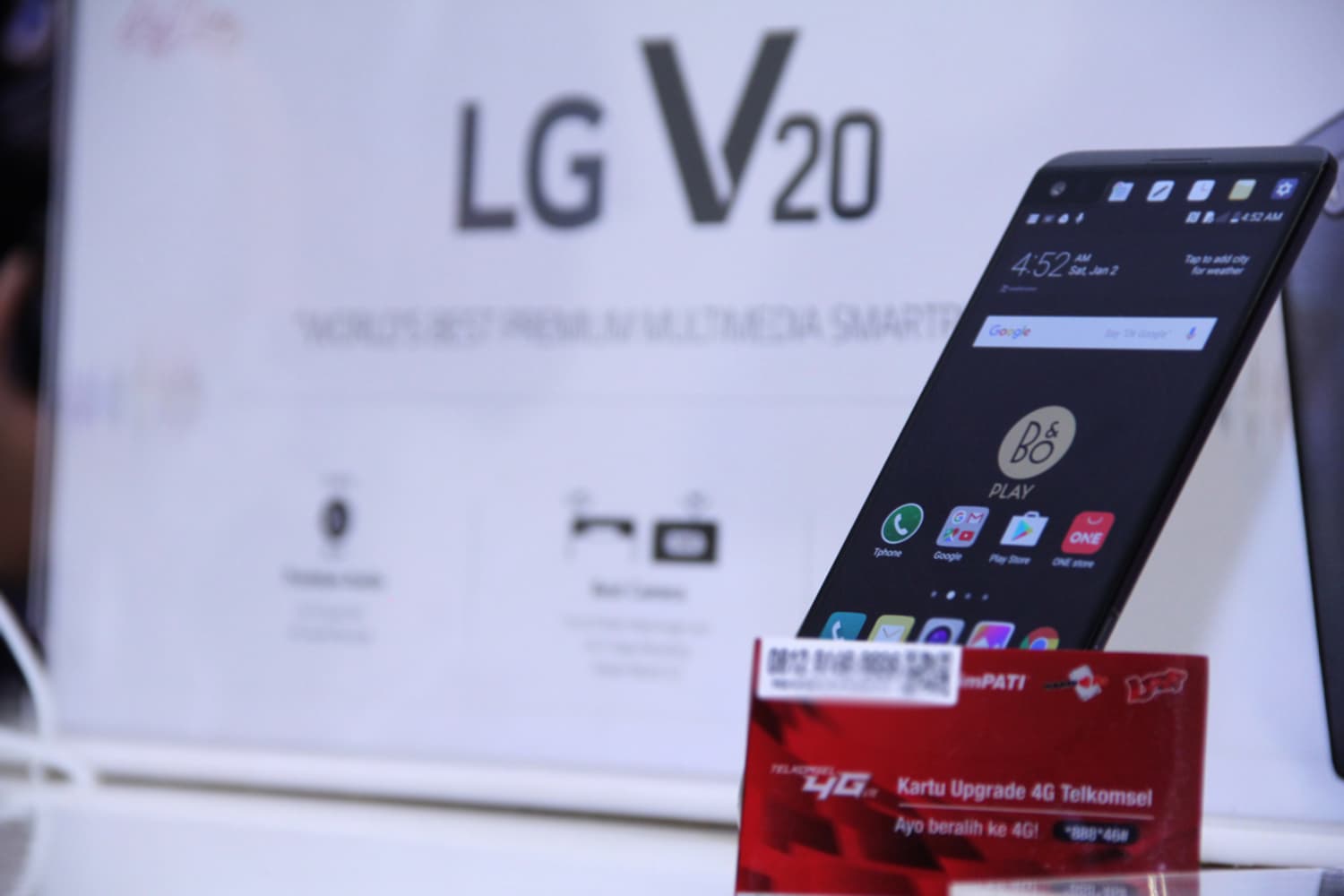 Telkomsel Tawarkan Paket Data 14GB di LG V20