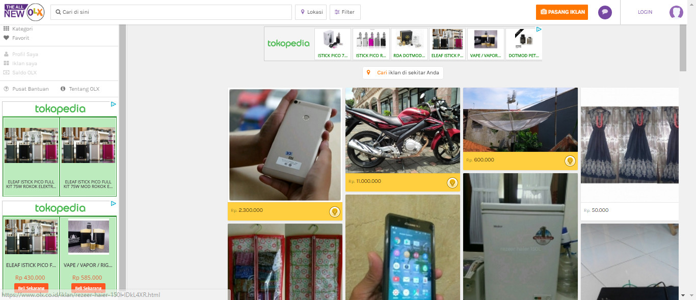 Wajah Baru OLX Malah Bikin Pengguna Sulit Temukan Barang