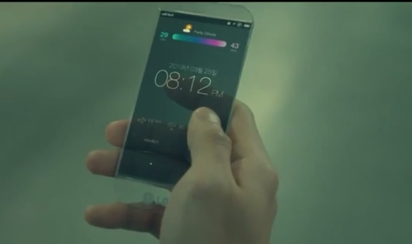 LG Pamer Smartphone Transparan di Drama Tomorrow With You