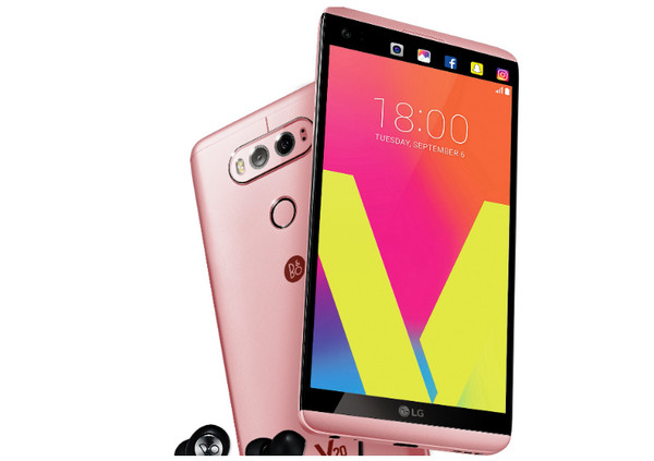 LG V20 Tampil Lebih Feminim Dengan Warna Pink