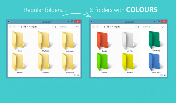 Ubah Warna Folder di Windows