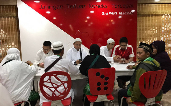 Telkomsel GraPARI Buka di Madinah dan Jeddah