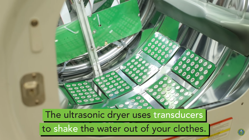 Mesin pengering ultrasonic