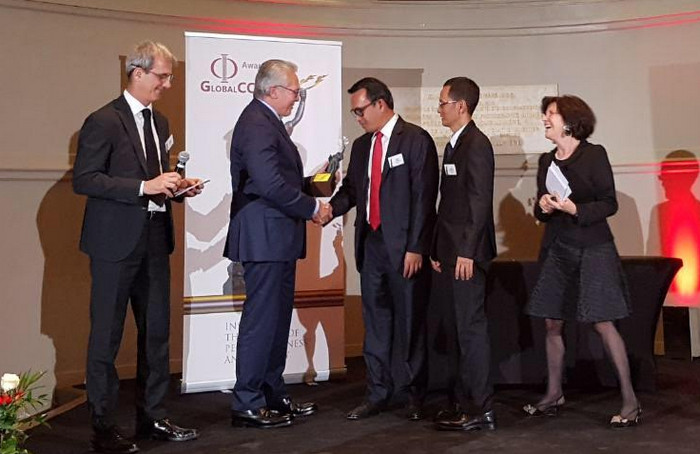 Telkom Corpu Sabet Penghargaan Global di Paris