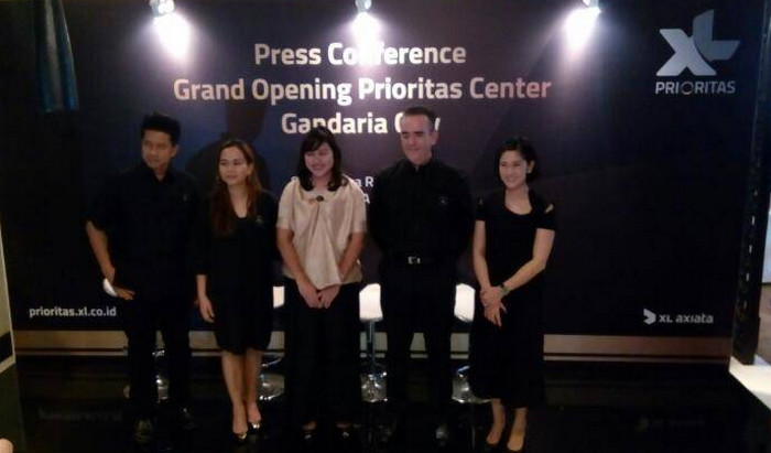 XL Buka Gerai Prioritas Center di Gandaria City