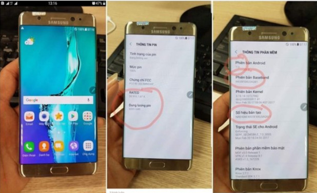 Penampakan dan Harga Galaxy Note 7 Refurbished
