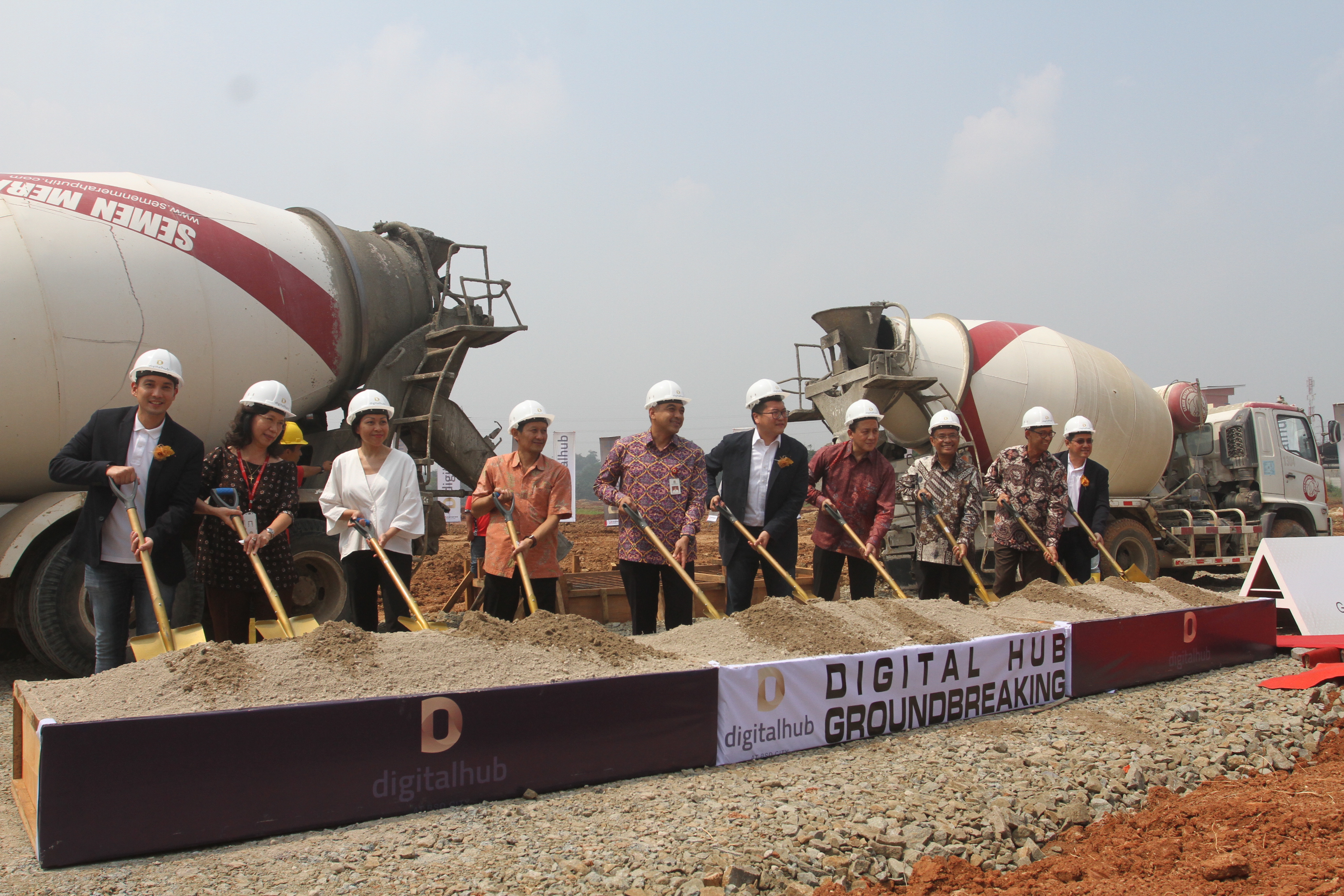 Sinar Mas Land Groundbreaking Kawasan Digital Hub