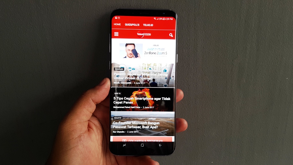 Review Samsung Galaxy S8+ : More Size And More Power