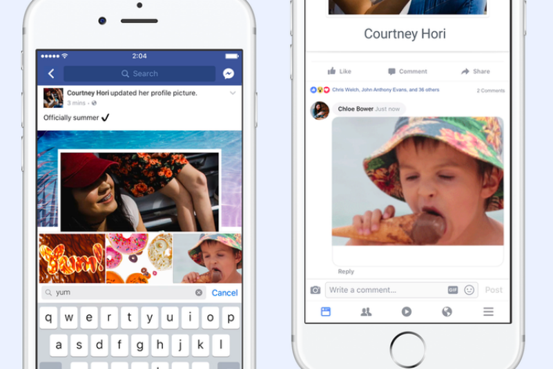 Akhirnya! Berbalas Komentar di Facebook Bisa Pakai GIF
