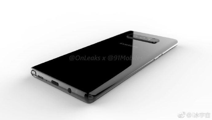 Render Samsung Galaxy Note 8 Ungkap Layar 6,3 Inci