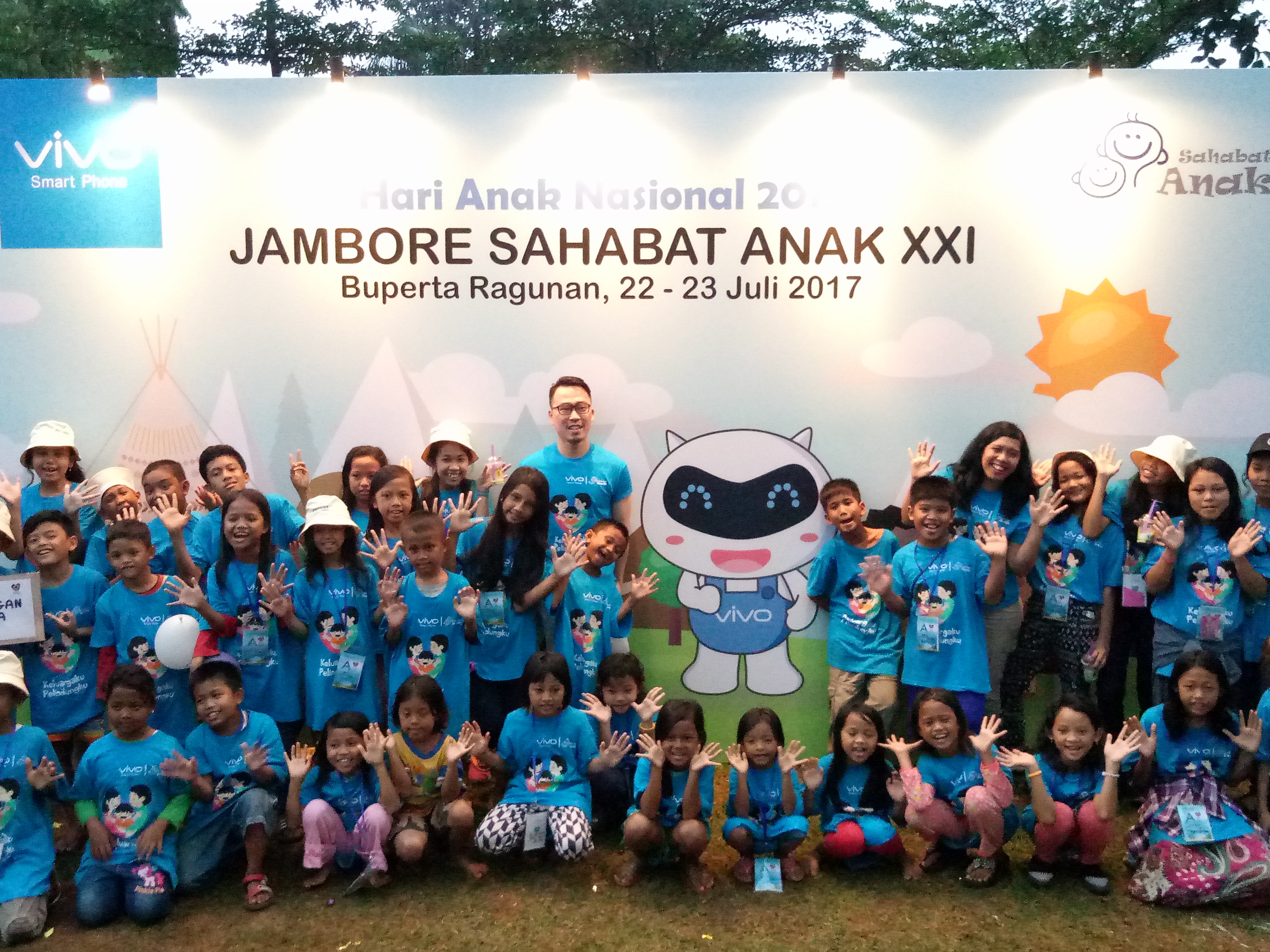 Vivo Ajak 800 Anak Jalanan Ikut Jambore Anak
