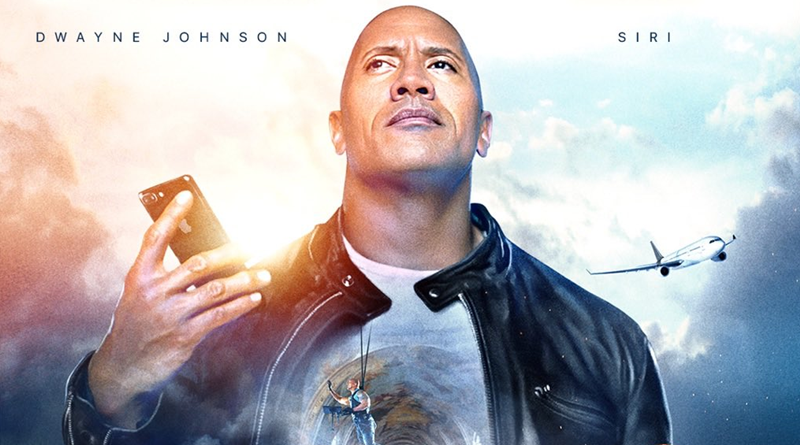 The Rock x Siri