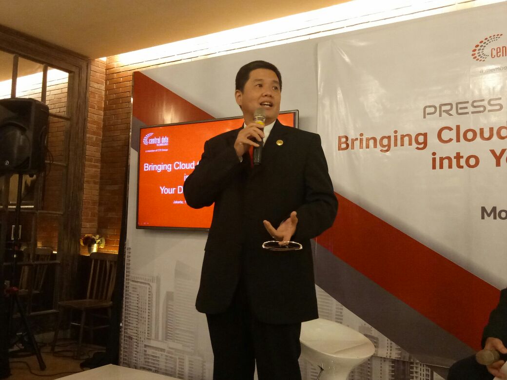 Presiden Direktur PT Central Data Technology Adi Rusli