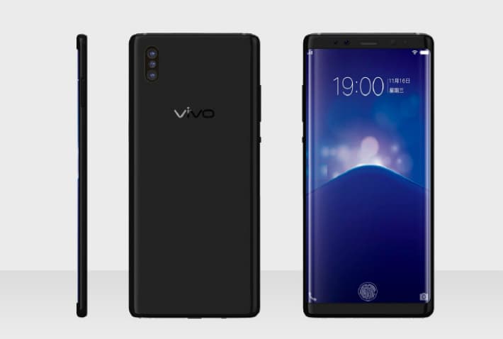Ponsel Tiga Kamera Vivo