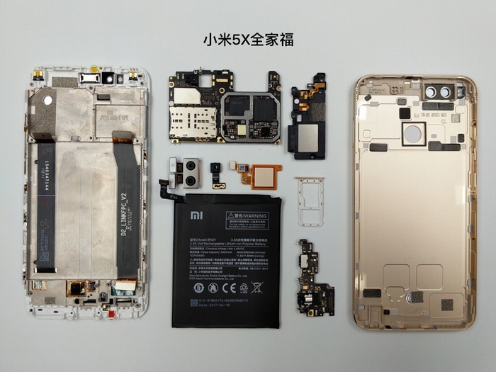 Membedah Jeroan Xiaomi Mi 5X, Seperti Apa Wujud Dalemnya?