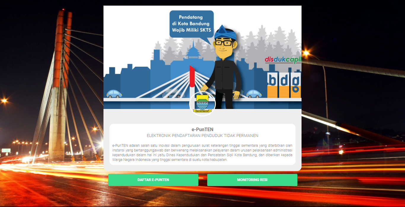 Lewat e-PunTEN, Kini Ngekos di Bandung Tak Lagi Ribet