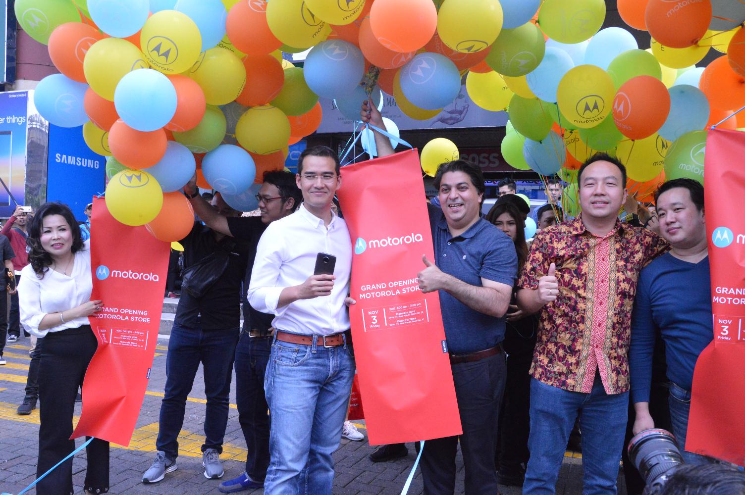 Perkuat Penjualan, Motorola Buka Toko Ritel Eksklusif