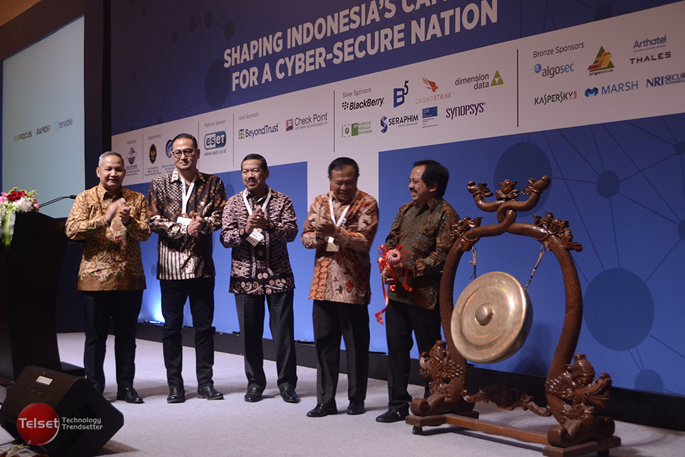 Pembukaan Cyber Security Indonesia 2017 (telset.id | nur chandra)