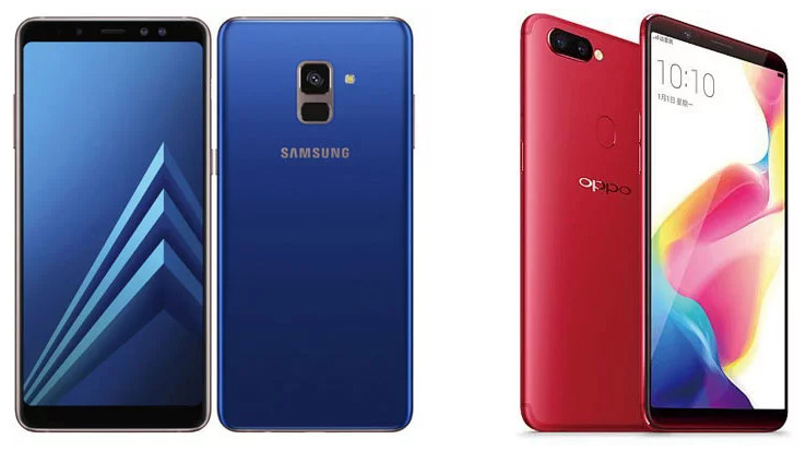 Perbandingan Spesifikasi : Samsung Galaxy A8 vs Oppo R11s
