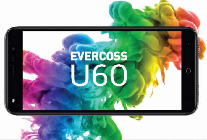 Evercoss U60, Bawa Layar Full Screen dan Kamera Ganda